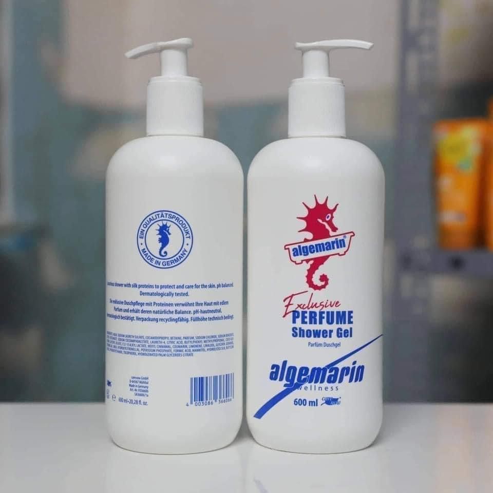 Sữa tắm cá ngựa vòi chai 600 ml