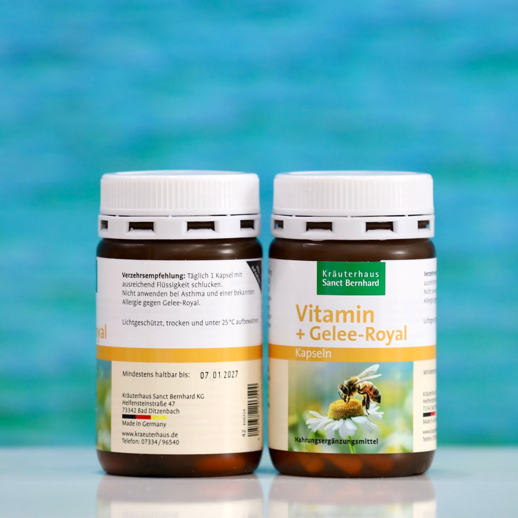 Viên Uống Vitamin + Sữa Ong Chúa Kräuterhaus Sanct Bernhard – Bổ Sung Dinh Dưỡng Từ Thiên Nhiên
