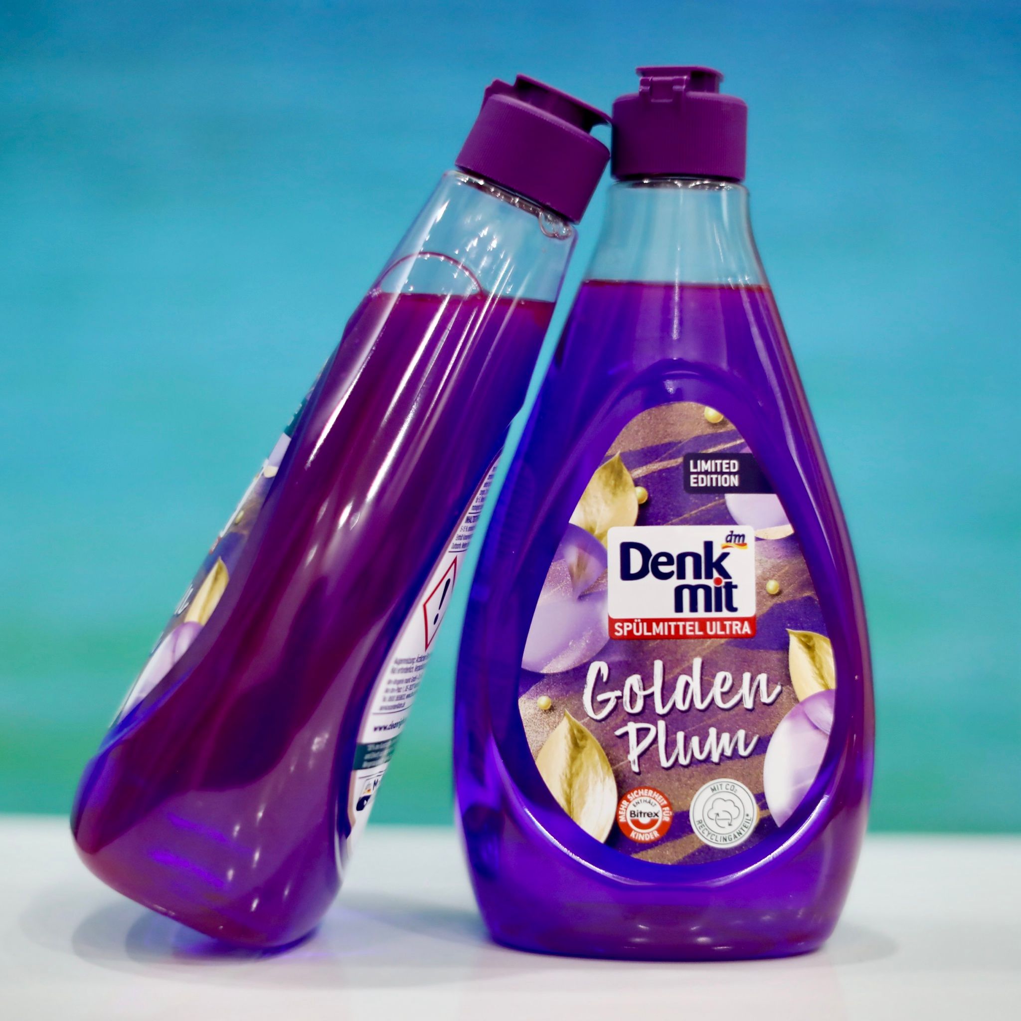 Nước rửa bát Denkmit Golden Plum chai 500ml