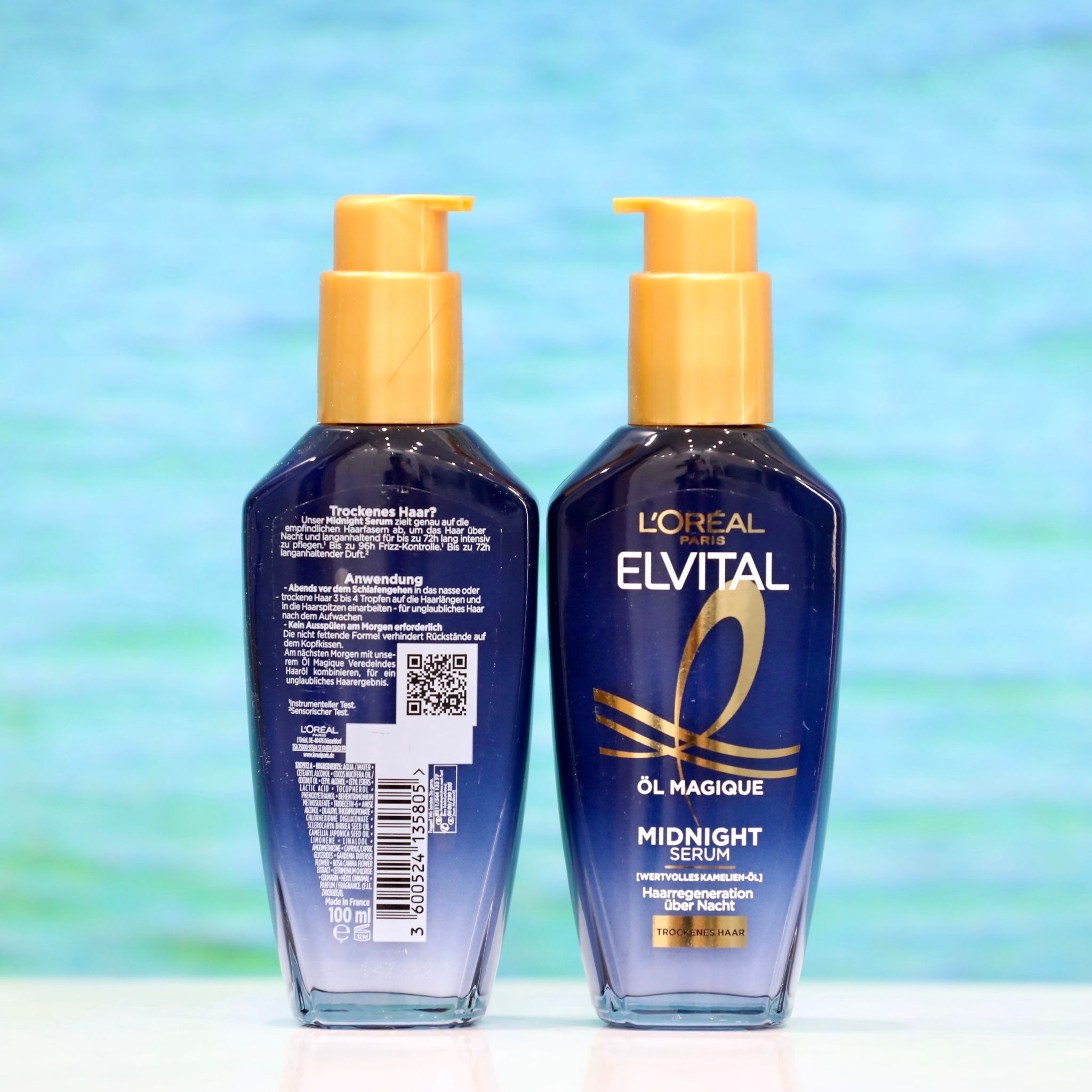 Serum Dưỡng Tóc Ban Đêm L’Oréal Paris Elvital Öl Magique Midnight – Chăm Sóc Tóc Khô Xơ Trong Khi Ngủ