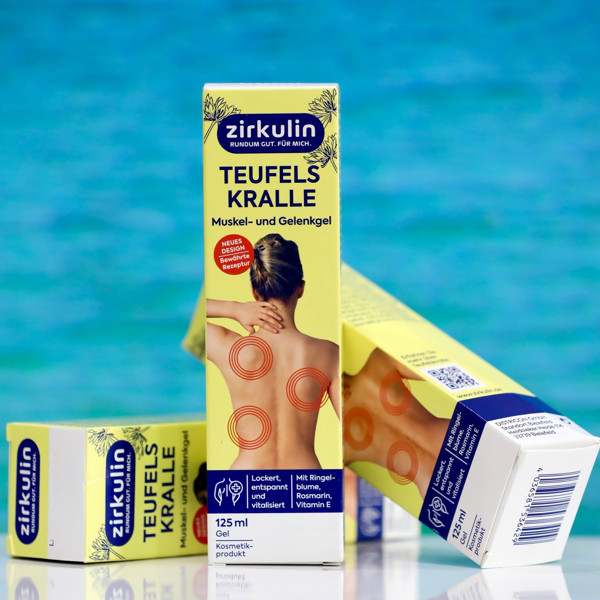 Gel xoa bóp giúp thư giãn cơ và giảm đau xương khớp Zirkulin Teufelskralle, tuýp 125 ml