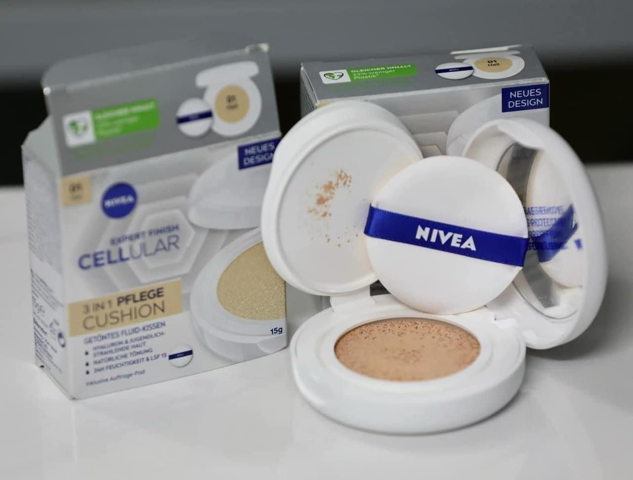 Phấn Nivea 3in1 Pflege Cushion hộp 15g