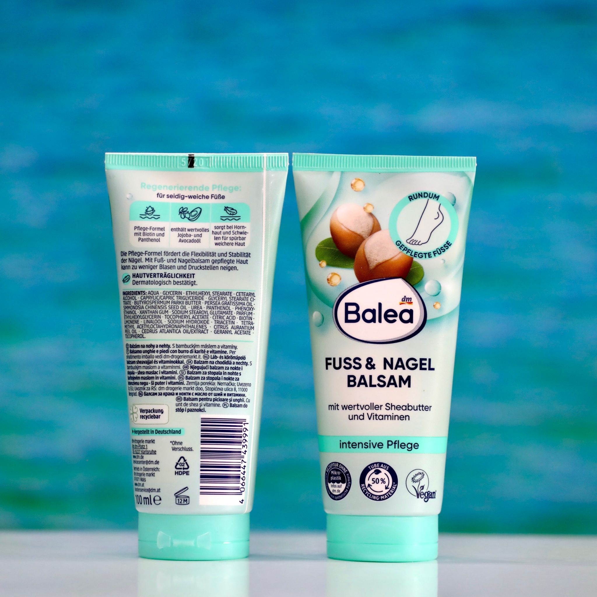 Kem dưỡng da chân và móng Balea tuýp 100ml