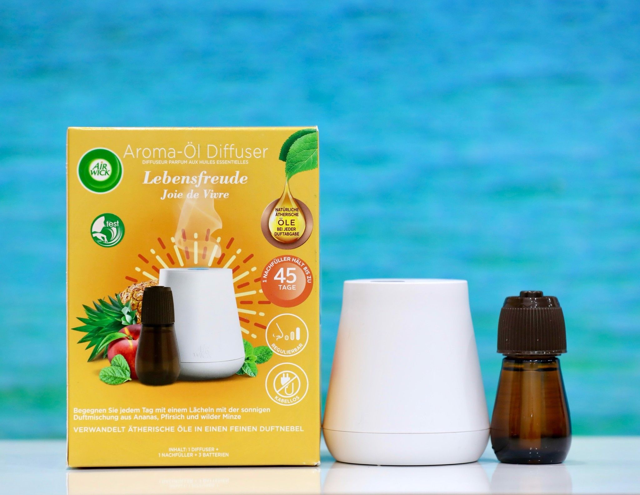 Set máy xông tinh dầu + tinh dầu hương thơm tự nhiên