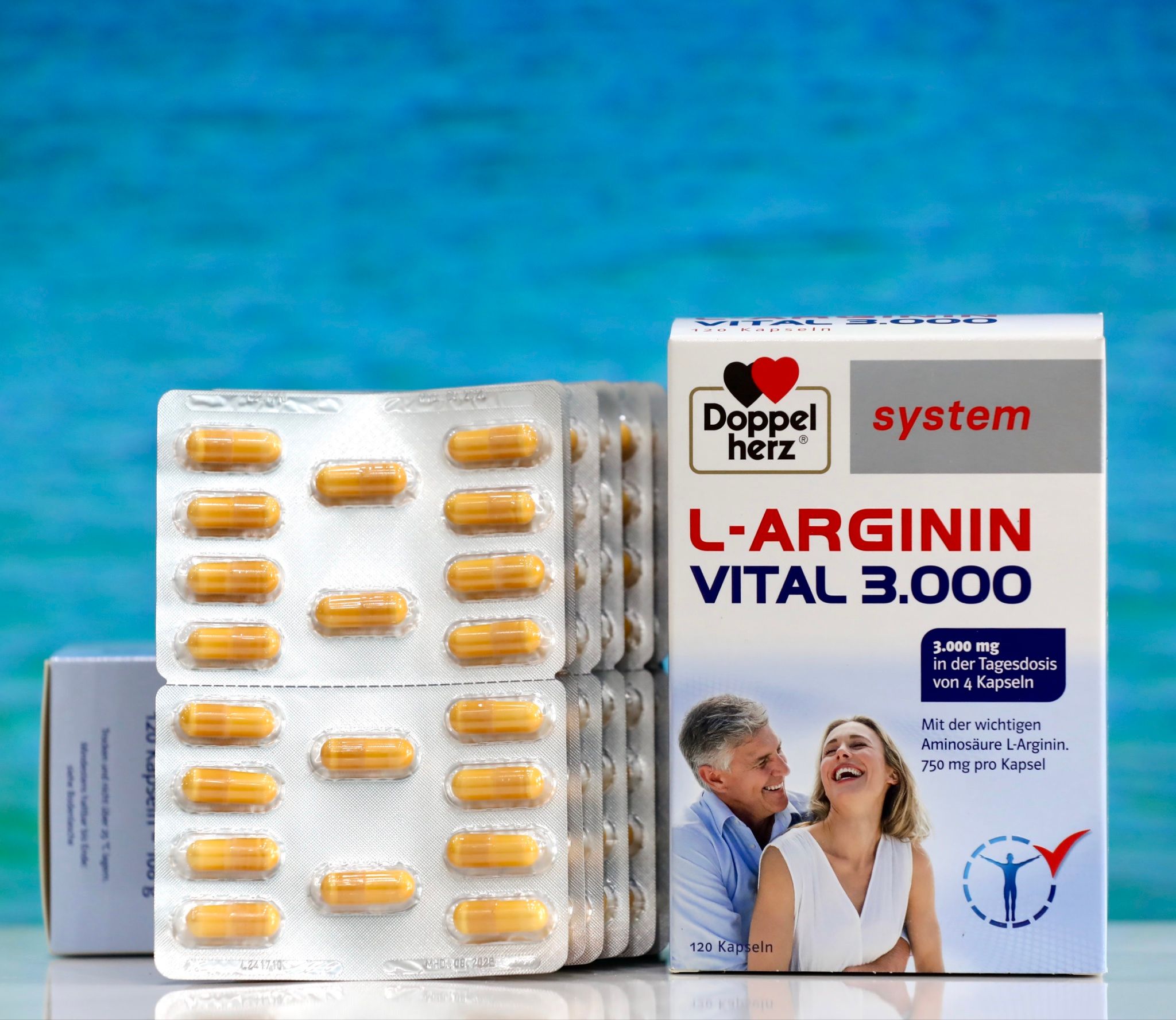 Viên uống L-Argini Vital 3000 hộp 120 viên