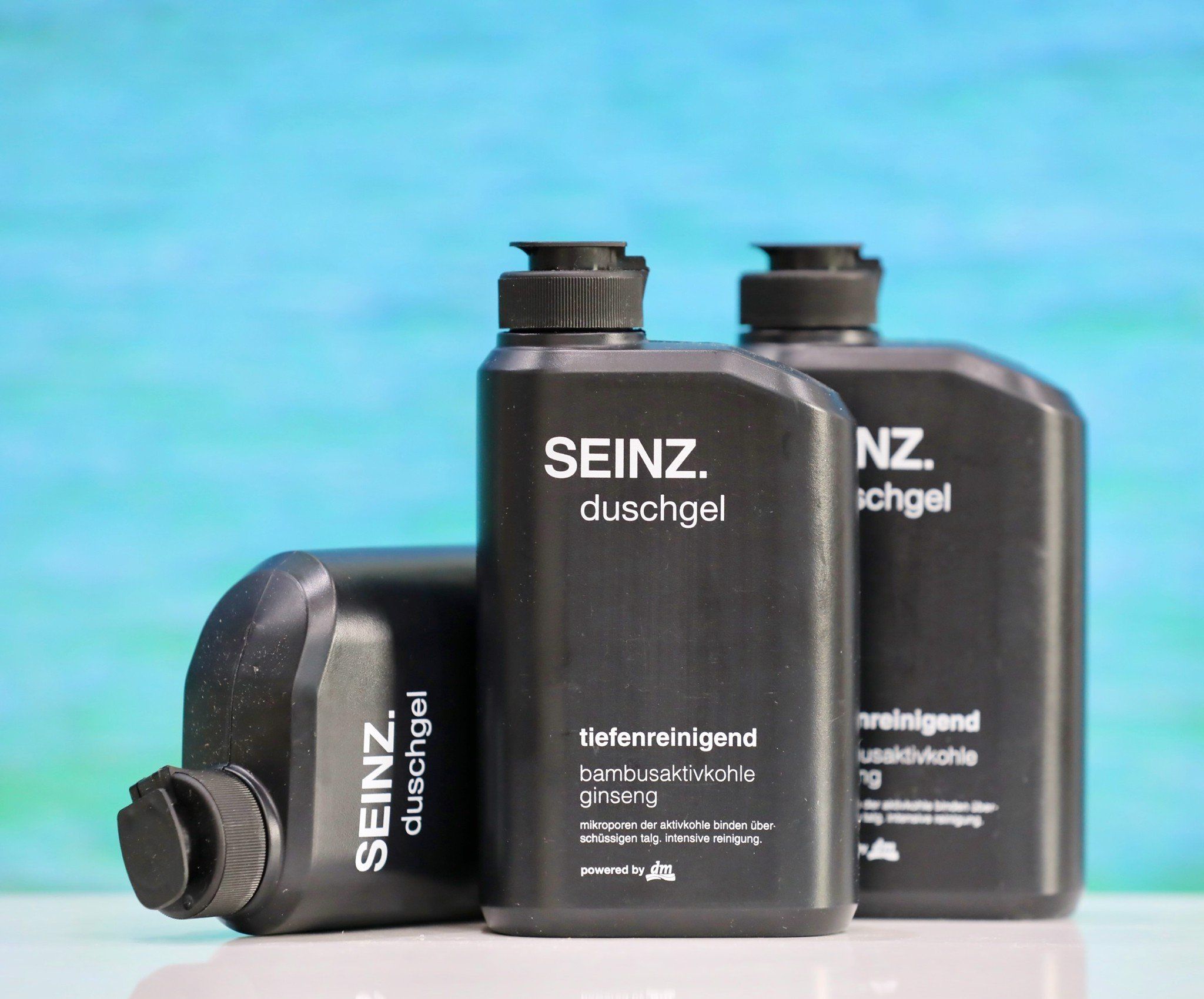 Sữa tắm nước hoa nam Seinz đen -300ml
