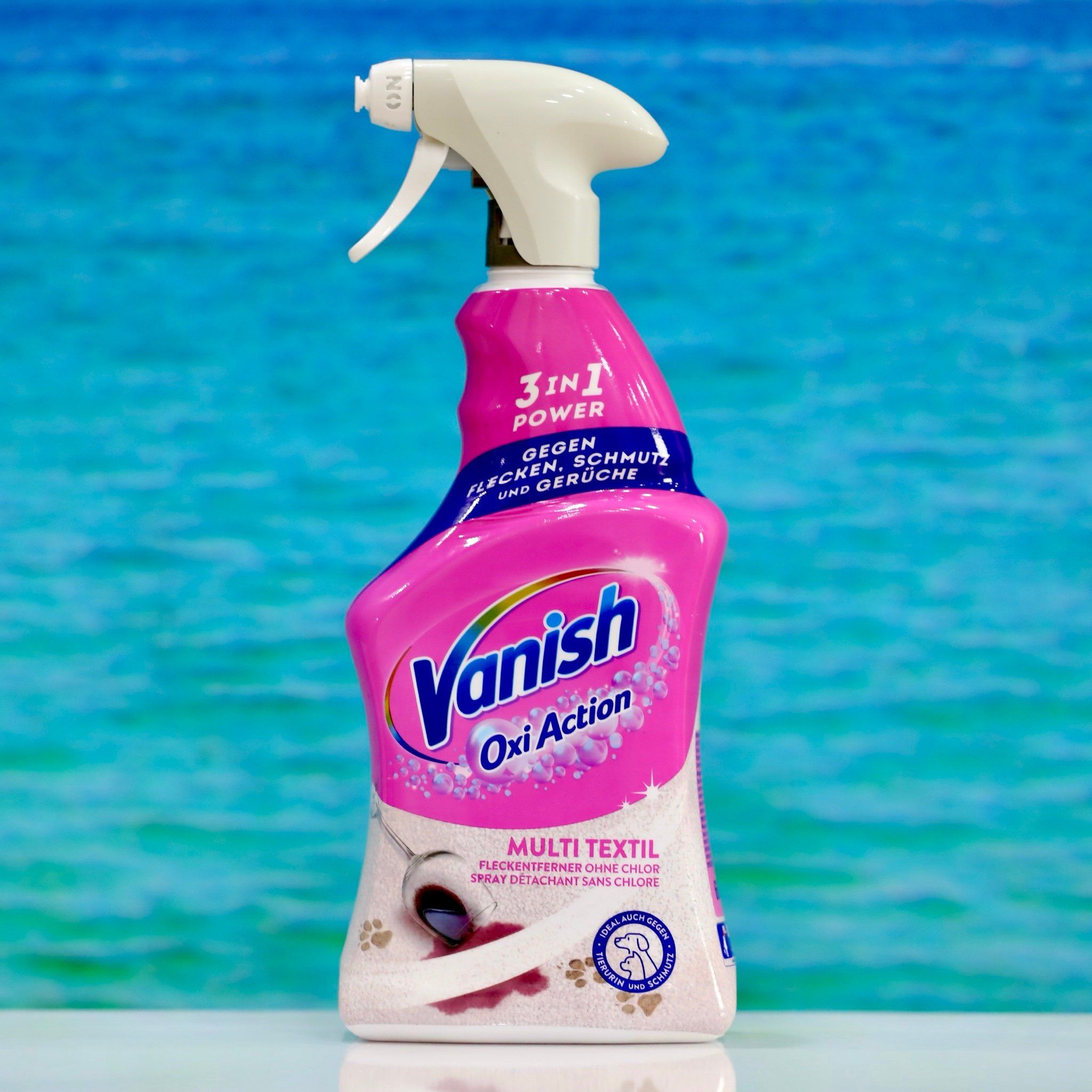 Nước Xịt Tẩy Vết Bẩn Vanish Oxi Action Multi Textil 3in1 – Giải Pháp Làm Sạch Toàn Diện