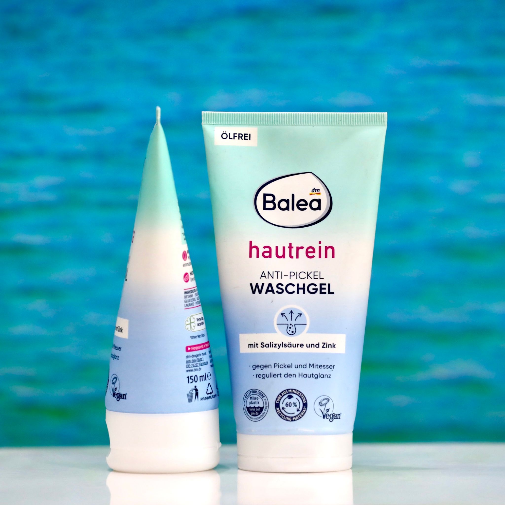 Gel Rửa Mặt Balea Hautrein Anti-Pickel Waschgel 150ml – Làm Sạch Sâu, Giúp Kiểm Soát Dầu Nhờn
