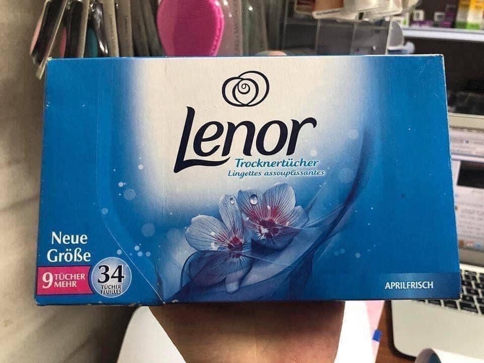 Giấy Thơm Tủ Quần Áo Lenor Hộp 34 tờ