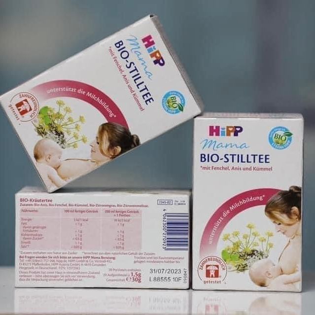 Trà Hipp lợi sữa của Đức