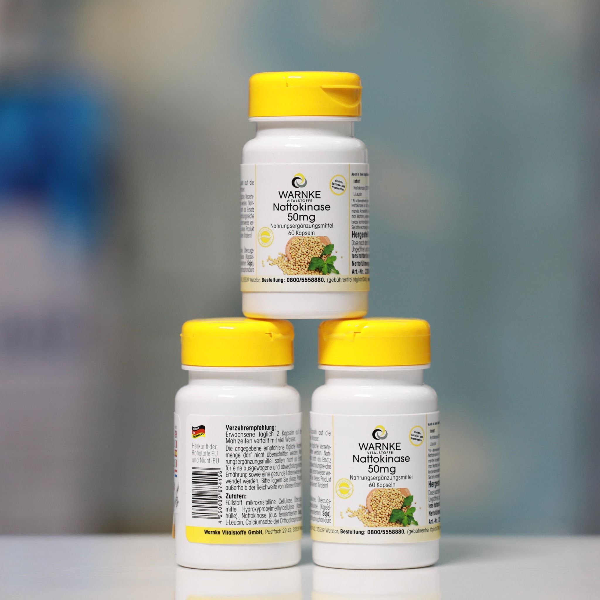 Viên uống đột quỵ Nachtkerzenol 500mg của hãng Warkne, 60 viên