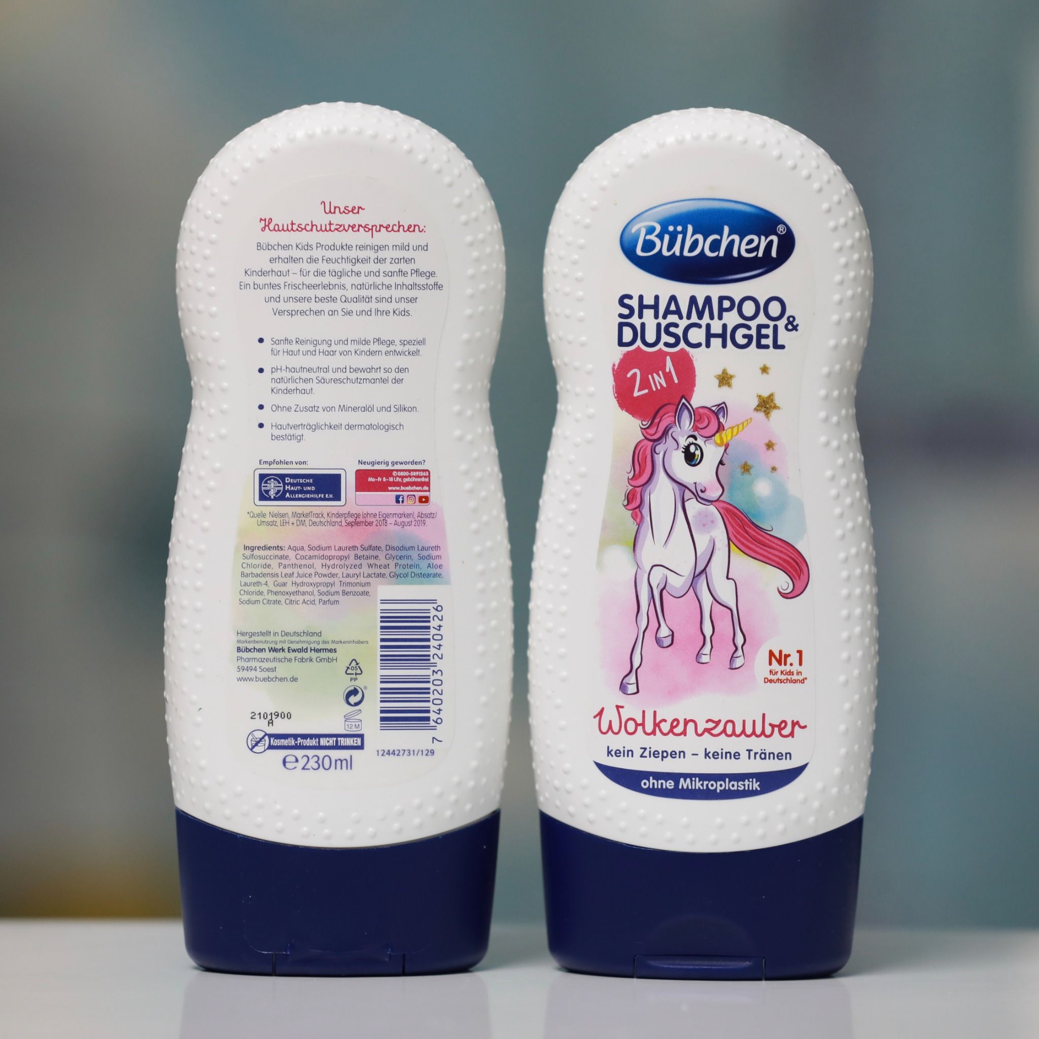 Sữa tắm gội Budchen Chú Ngựa Pony, Shampoo Duschgel, 230ml