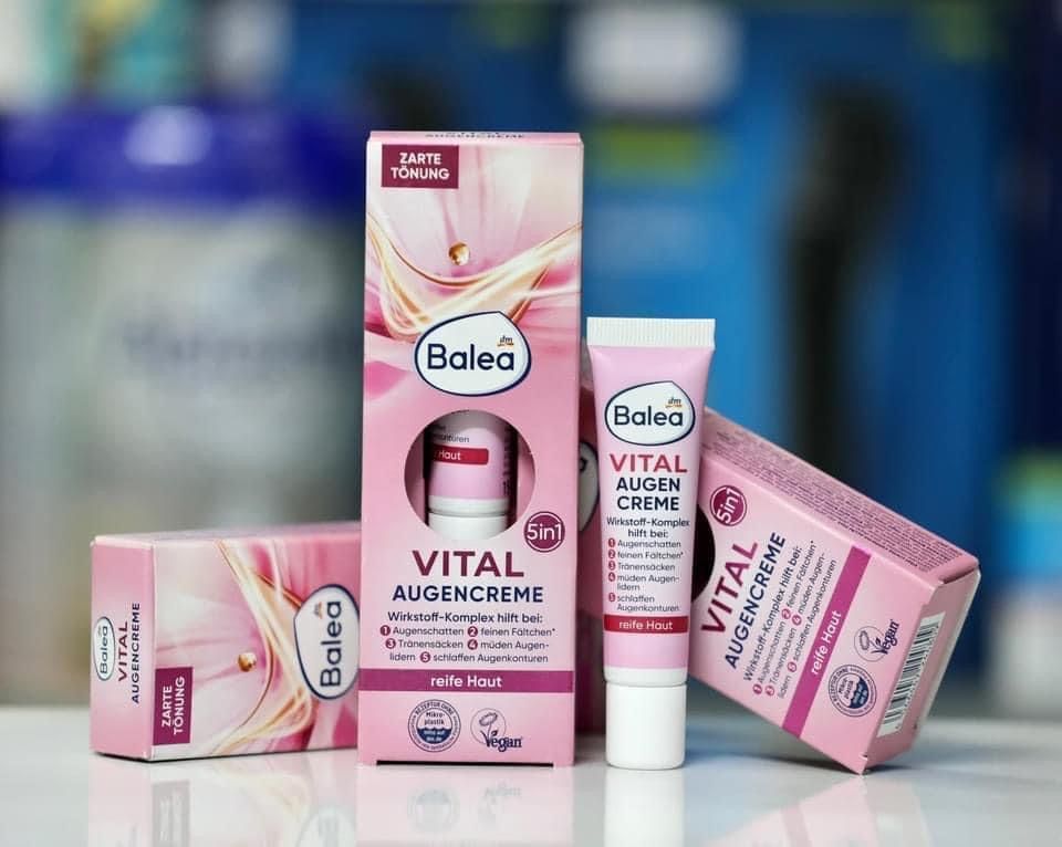 Kem dưỡng mắt Balea Vital 5 in 1
