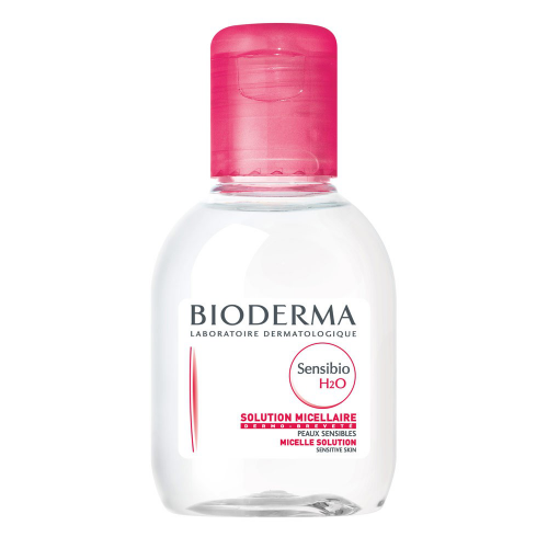 TẨY TRANG BIODERMA HỒNG MINI 100ML, cho da thường, da nhạy cảm và da khô.