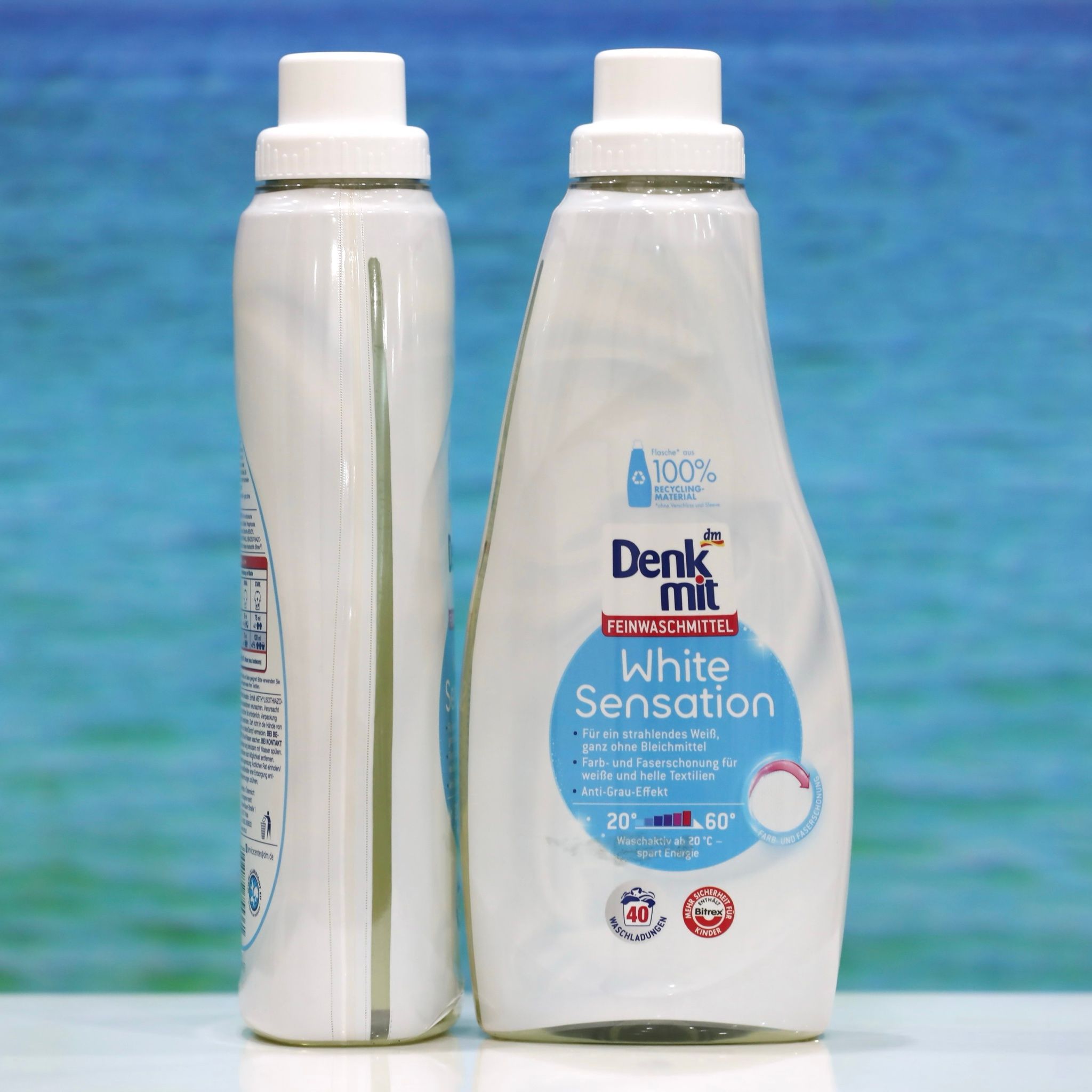 Nước Giặt Denkmit Feinwaschmittel White Sensation – Giữ Quần Áo Trắng Sáng Như Mới