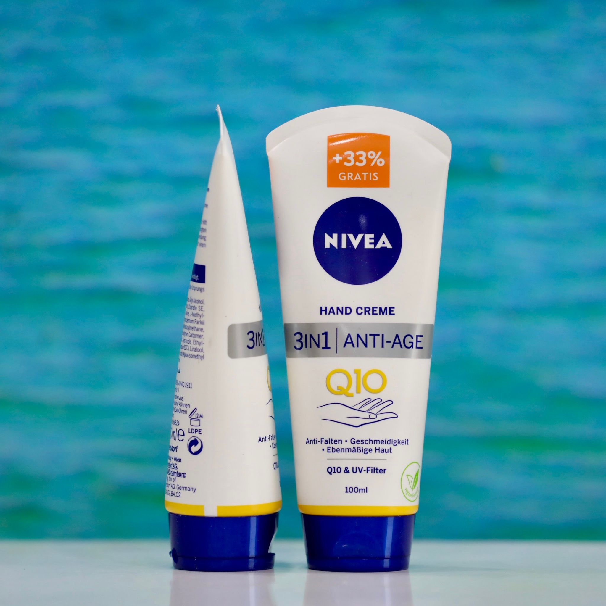 Kem Dưỡng Da Tay Chống Lão Hóa Nivea 3in1 Anti-Age Q10 100ml – Dưỡng Ẩm, Giảm Nếp Nhăn, Bảo Vệ Da