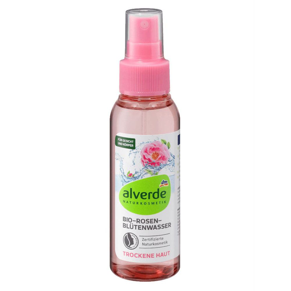 Nước Hoa Hồng Alverde Bio Rosen Dạng Xịt, 100 ml