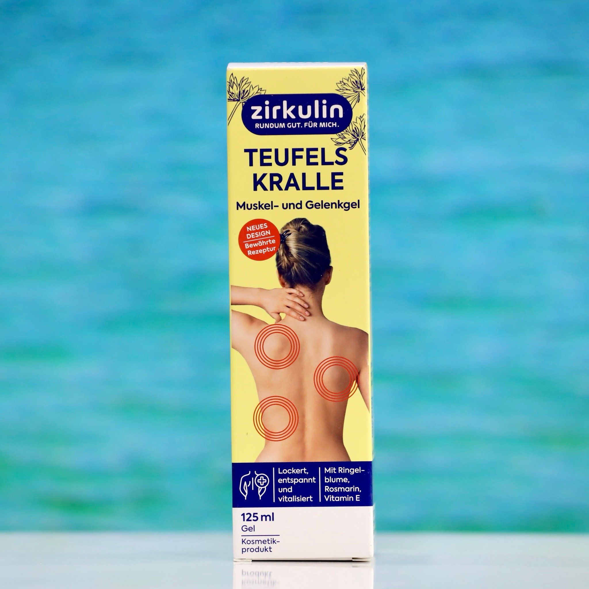 Gel xoa bóp giúp thư giãn cơ và giảm đau xương khớp Zirkulin Teufelskralle, tuýp 125 ml