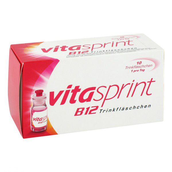 VITASPRINT B12 hộp 10 lọ, mỗi lọ 10ml, hàng chuẩn của Đức