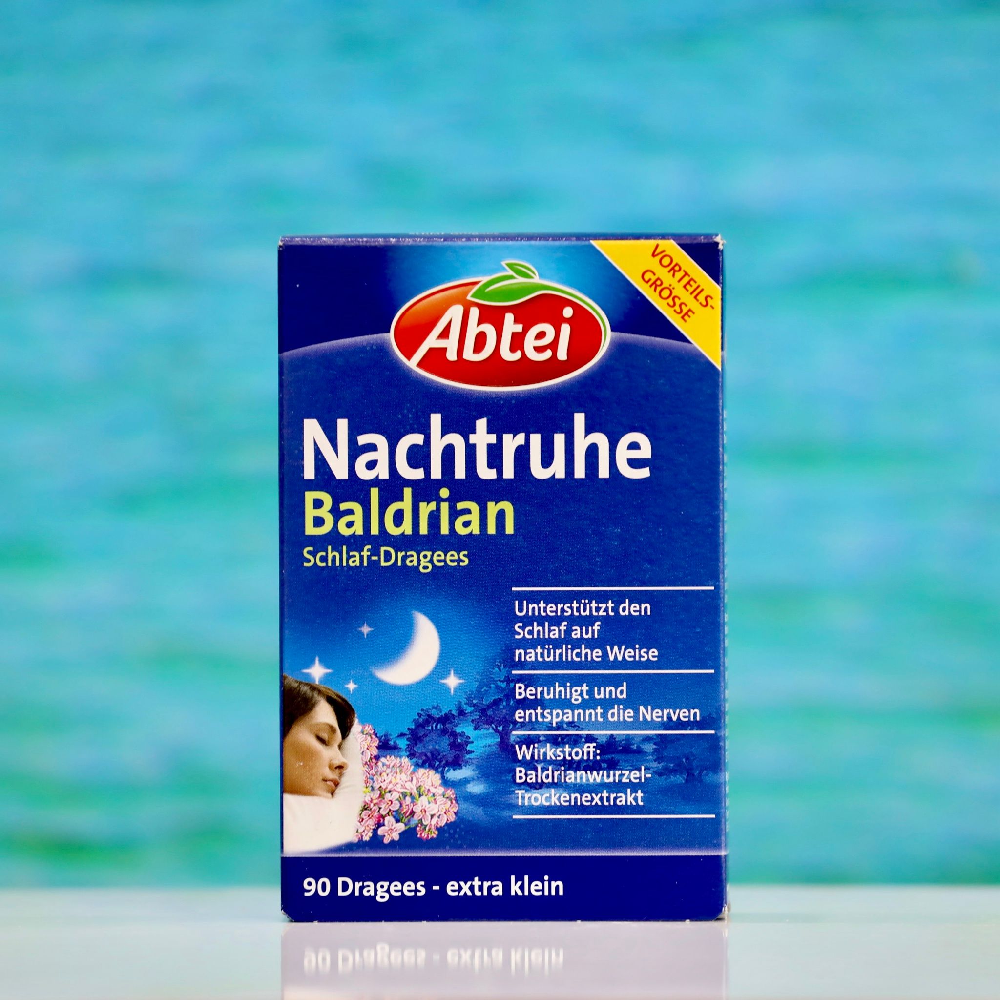 Viên uống ngủ ngon THẢO DƯỢC Abtei baldrian hộp xanh 90v
