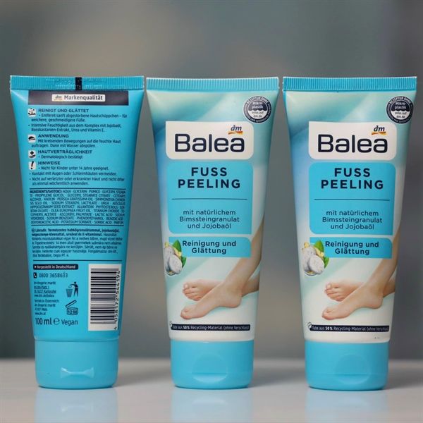 Tẩy da chết chân Balea tuýp 100ml