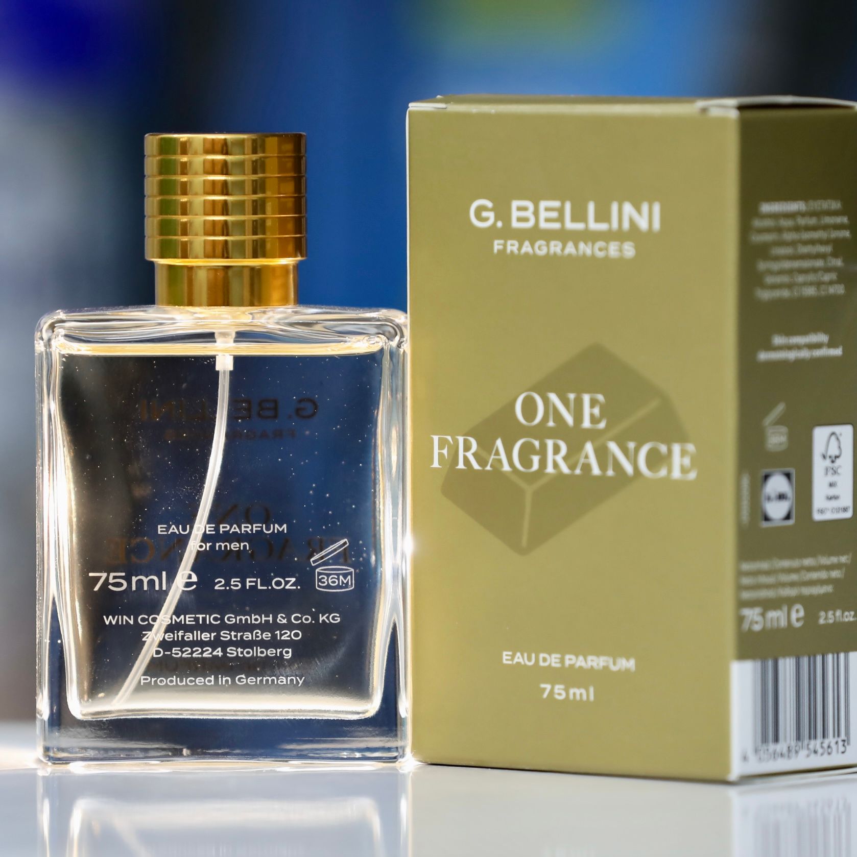 Nước hoa nam G.Bellini One Fragrance chai 75ml