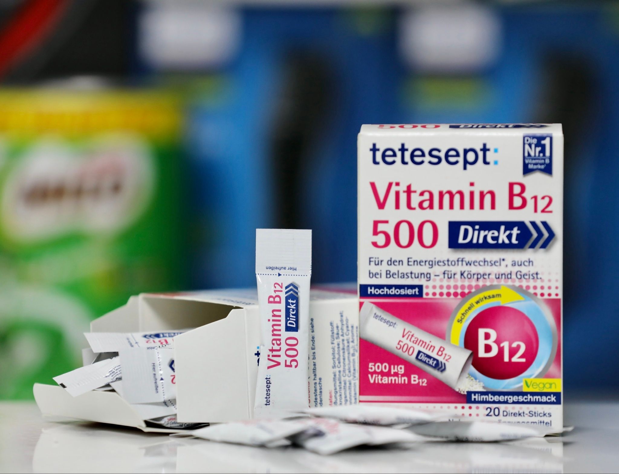 Vitamin B12 500 bột hộp 20 gói