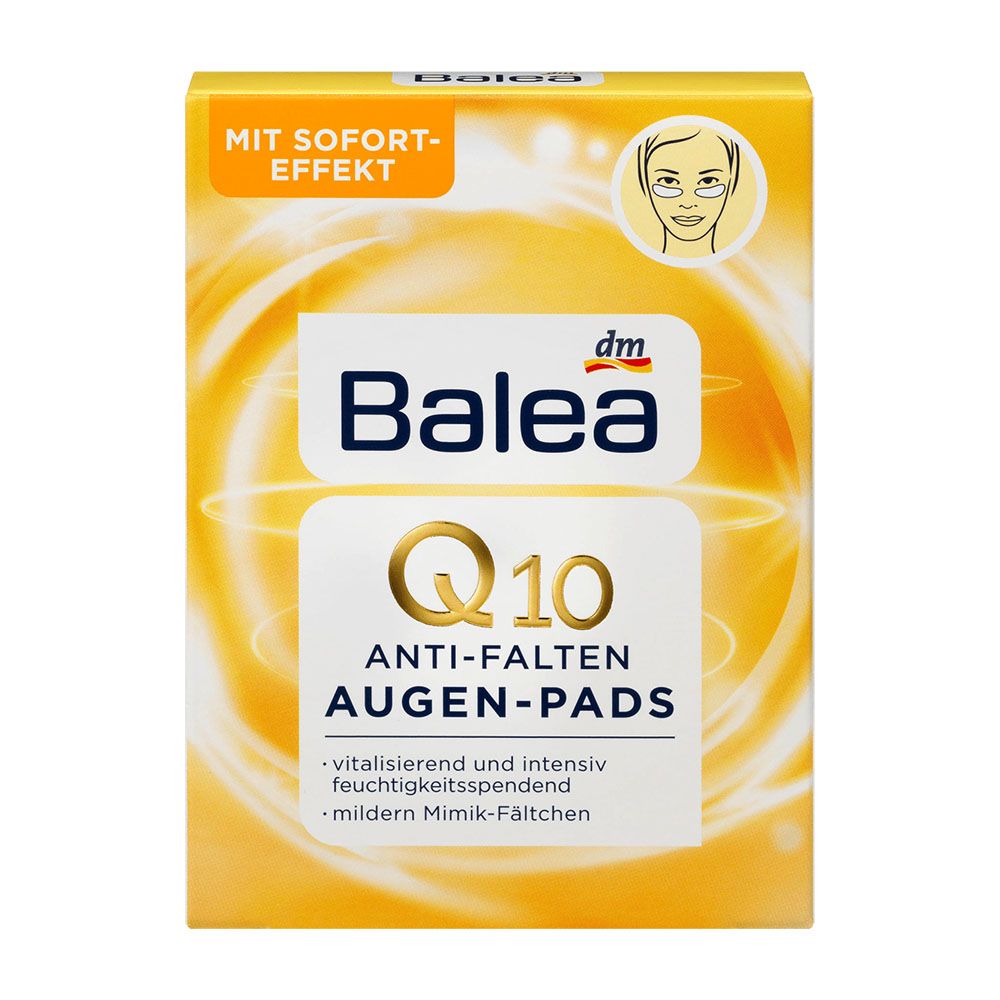 Miếng đắp mắt Balea Q10 Anti falten Augen Pads. (6x2).