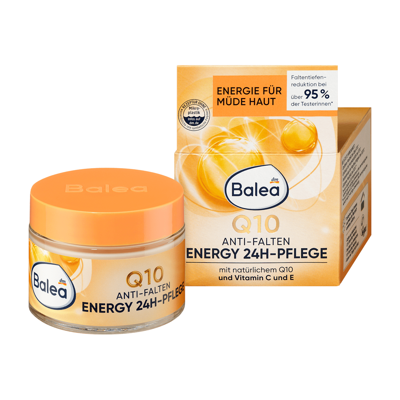 Kem Dưỡng Da Mặt Balea Q10 Energy 24h Pflege – Dưỡng Chất Chống Lão Hóa và Căng Mịn Da