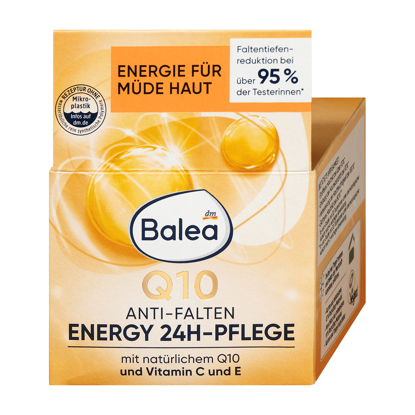 Kem Dưỡng Da Mặt Balea Q10 Energy 24h Pflege – Dưỡng Chất Chống Lão Hóa và Căng Mịn Da
