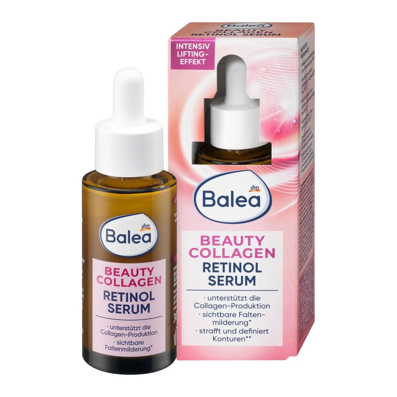 Serum dưỡng da Balea collagen retinol, 30ml