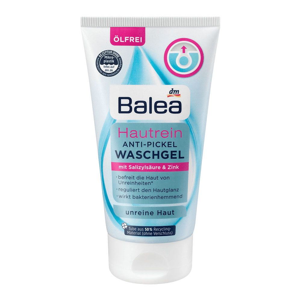 Sữa Rửa Mặt Balea Trị Mụn - Balea Hautrein Anti Pickel Waschel, 150 ml