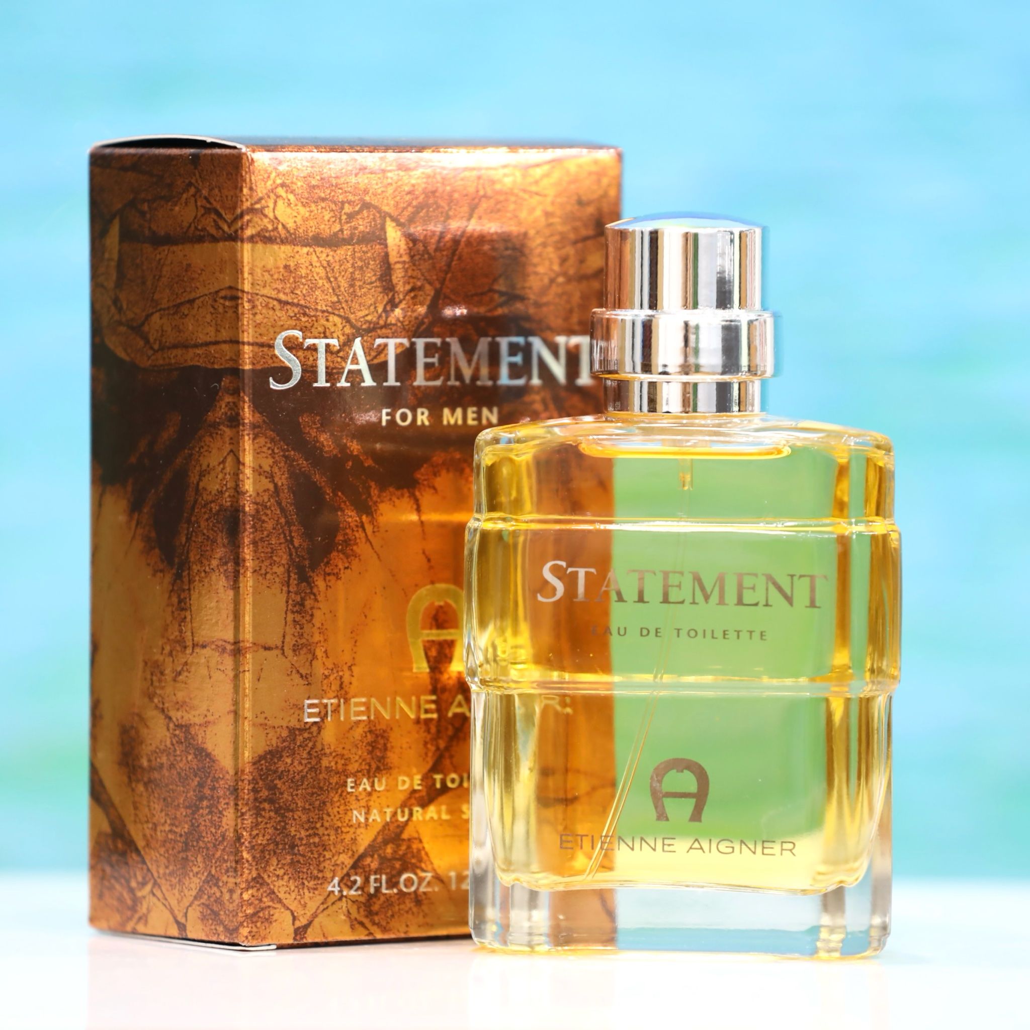  Nước hoa nam Statement Etienne Aigner, màu vàng 125 ml 