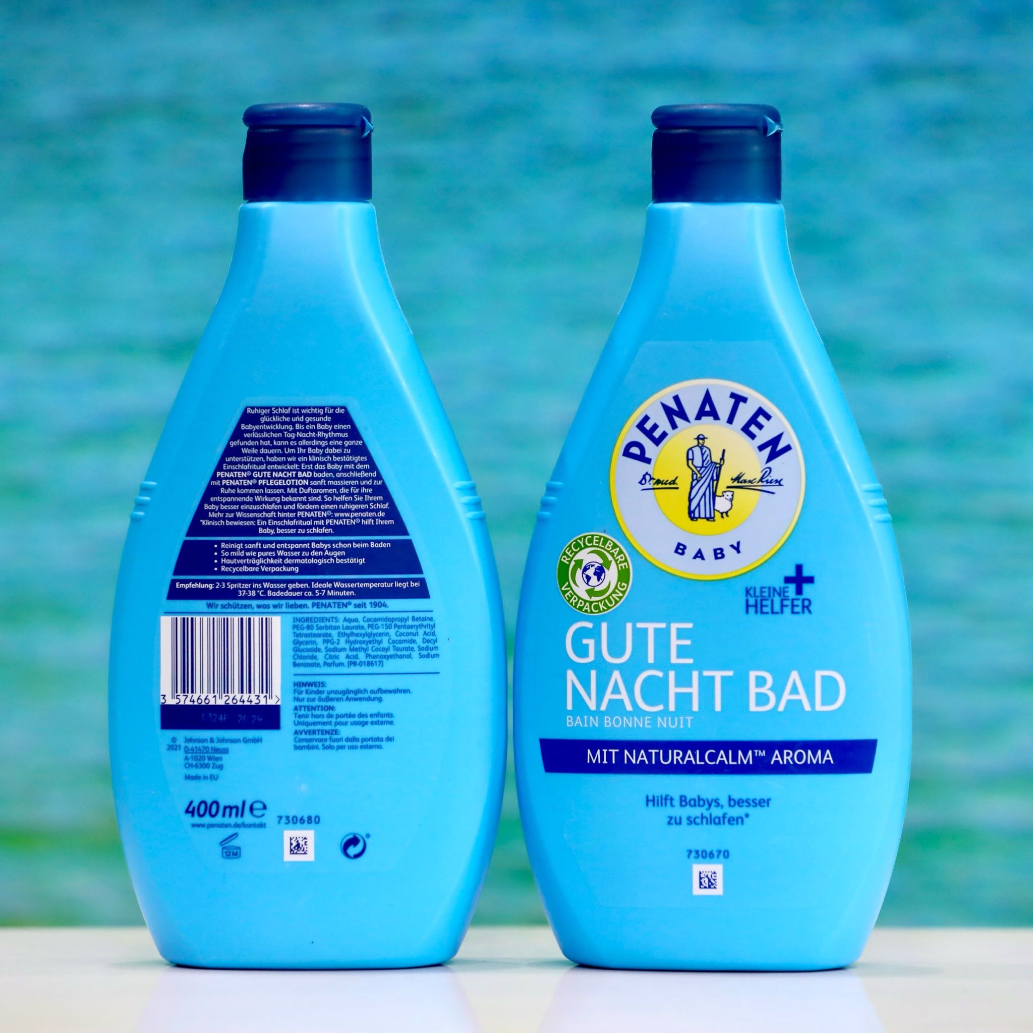 Sữa tắm chúc bé ngủ ngon Penaten, 400 ml
