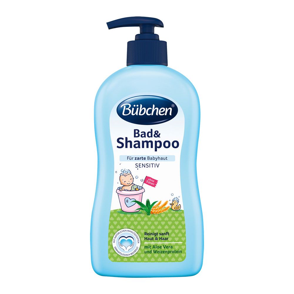 Sữa Tắm Gội Bubchen Dành Cho Bé Sơ Sinh, 400ml