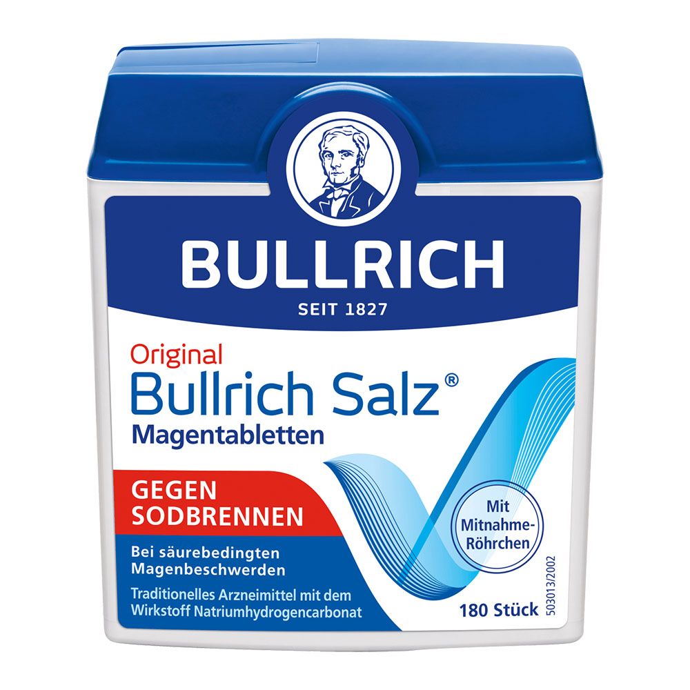 Viên uống trào ngược dạ dày BULLRICH SALZ, hộp 180 viên