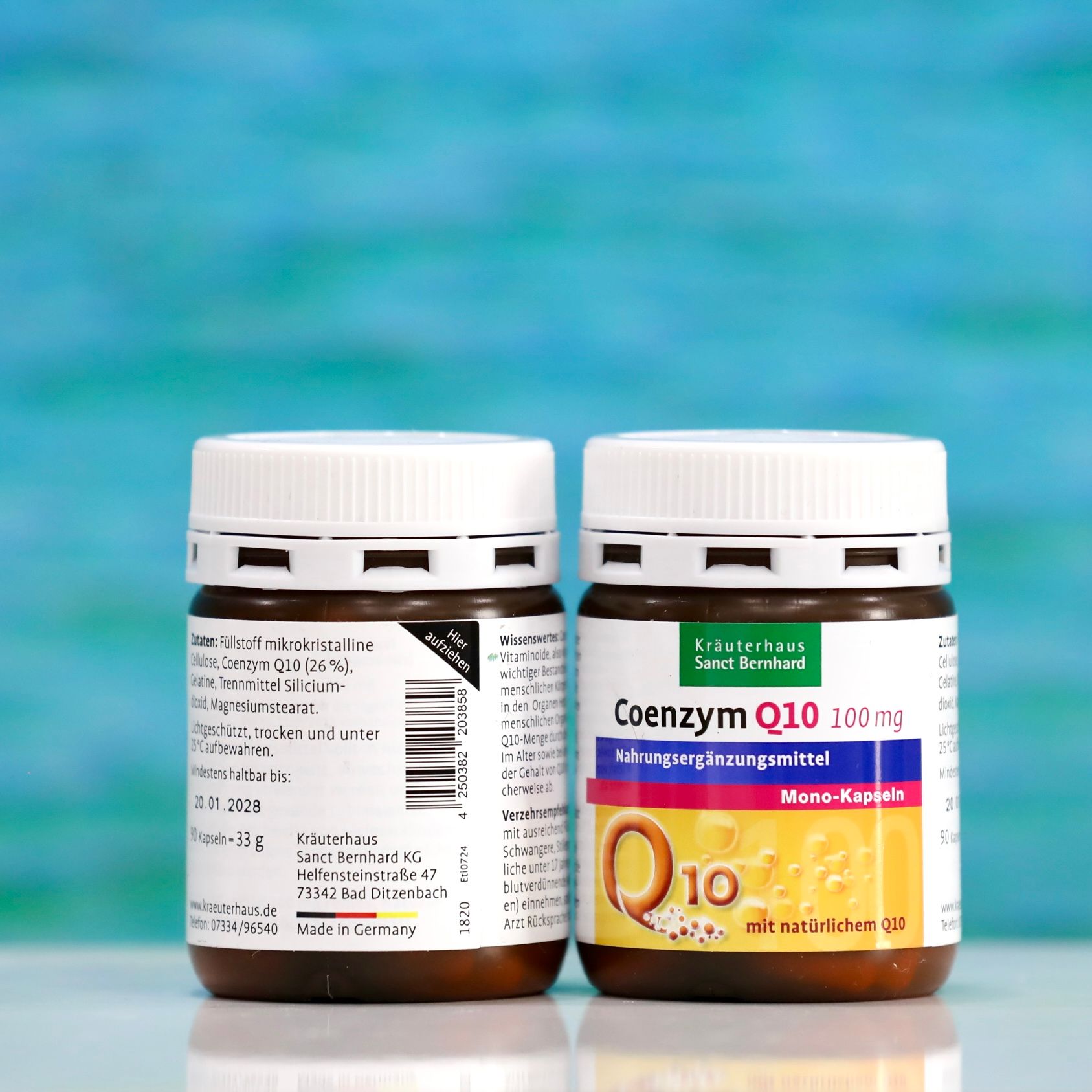 Bổ tim Q10 100mg Sanct Bernhard, hộp 90 viên