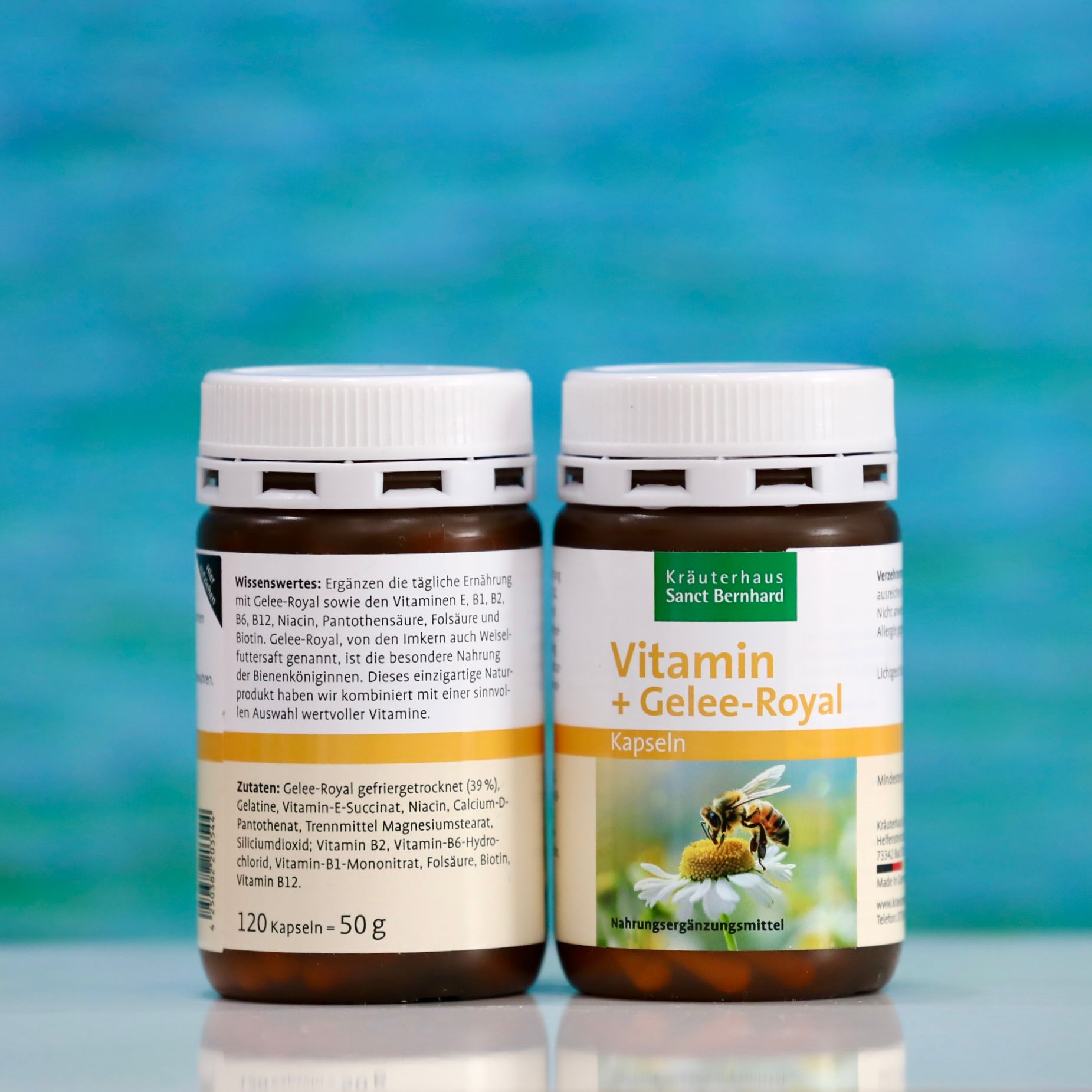 Viên Uống Vitamin + Sữa Ong Chúa Kräuterhaus Sanct Bernhard – Bổ Sung Dinh Dưỡng Từ Thiên Nhiên