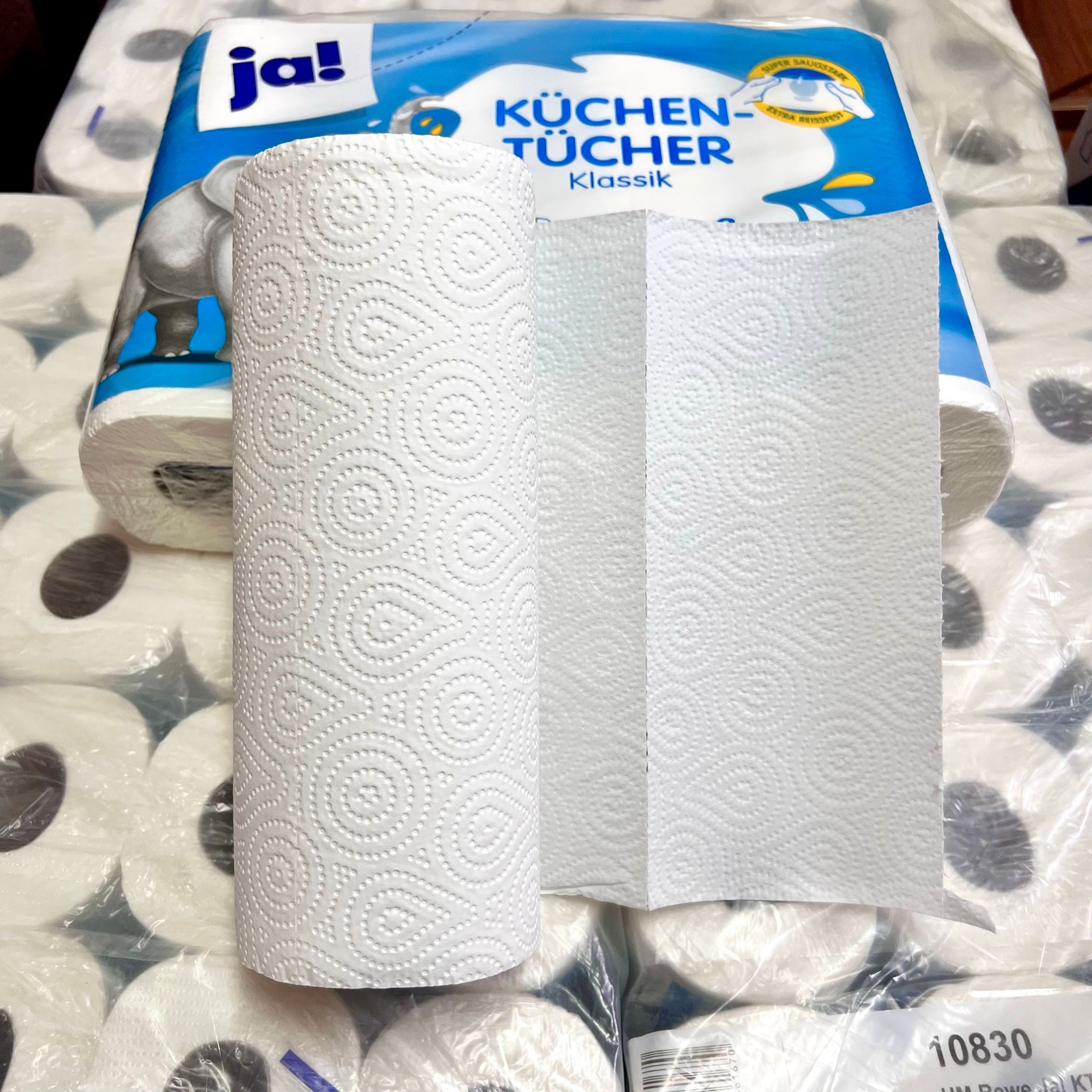 GIẤY LAU BẾP CAO CẤP JA! KÜCHEN-TÜCHER – TIỆN LỢI, THẤM HÚT NHANH