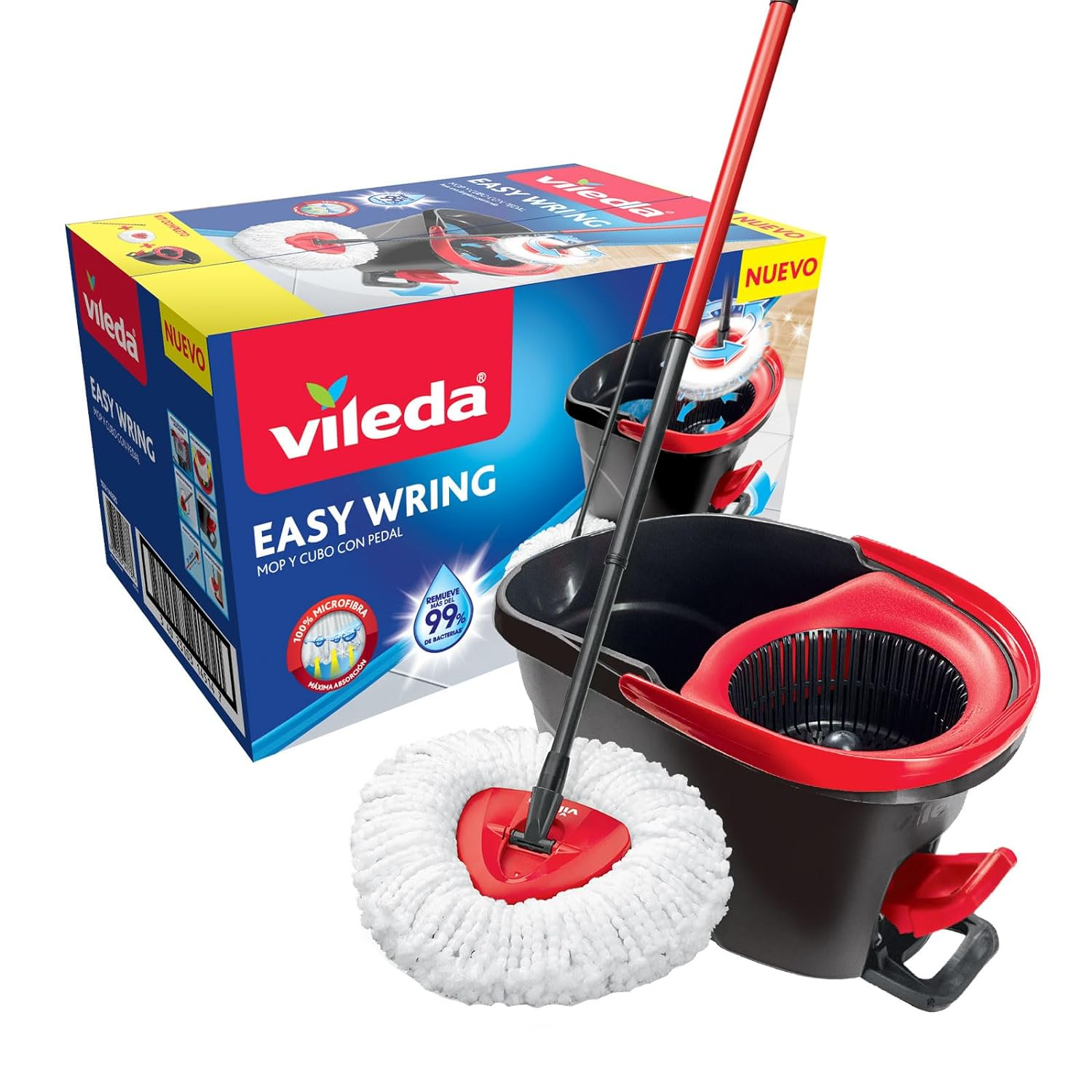 CHẬU LAU NHÀ VILEDA TURBO EASYWRING & CLEAN