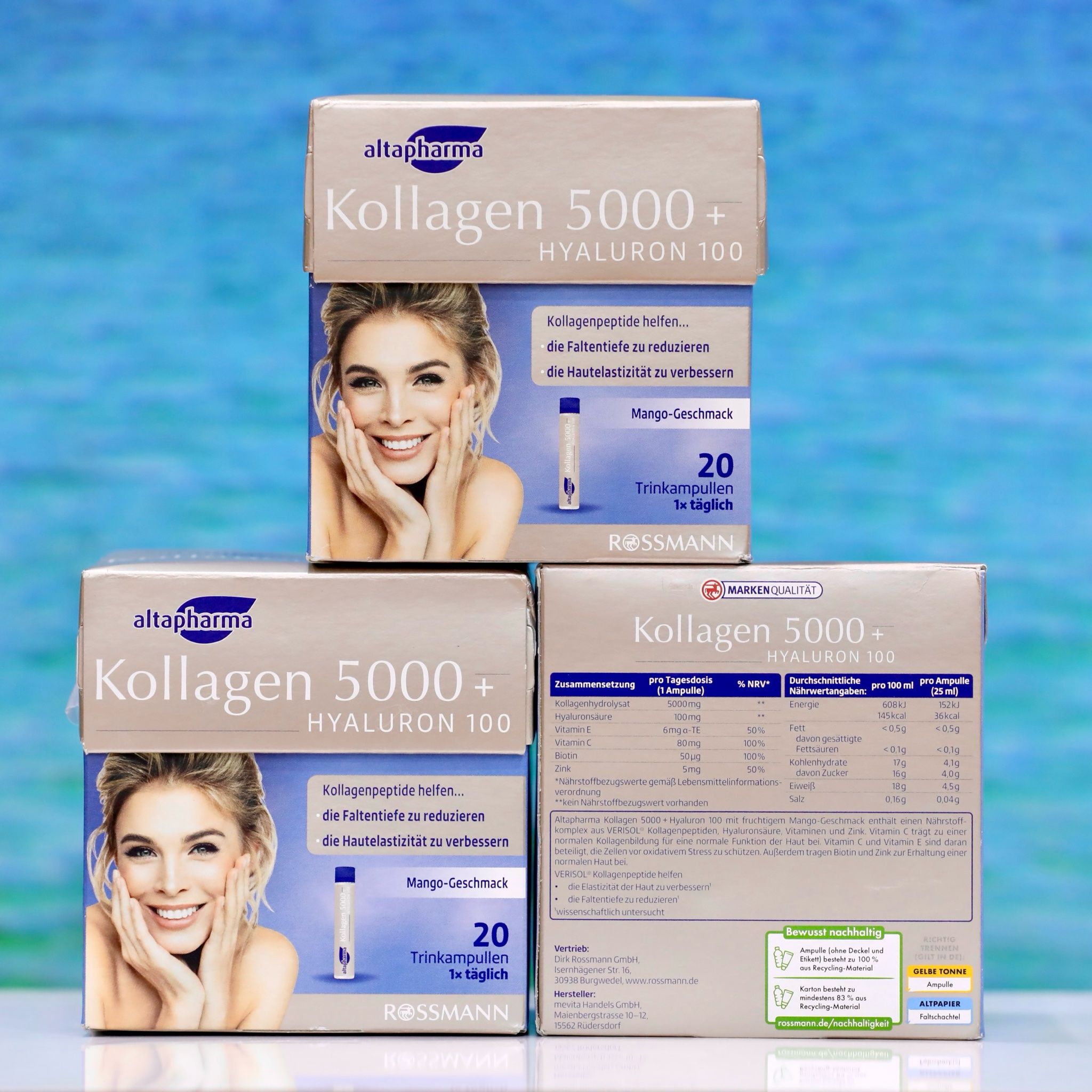 Kollagen 5000+ của hãng Altapharma hộp 20 ống