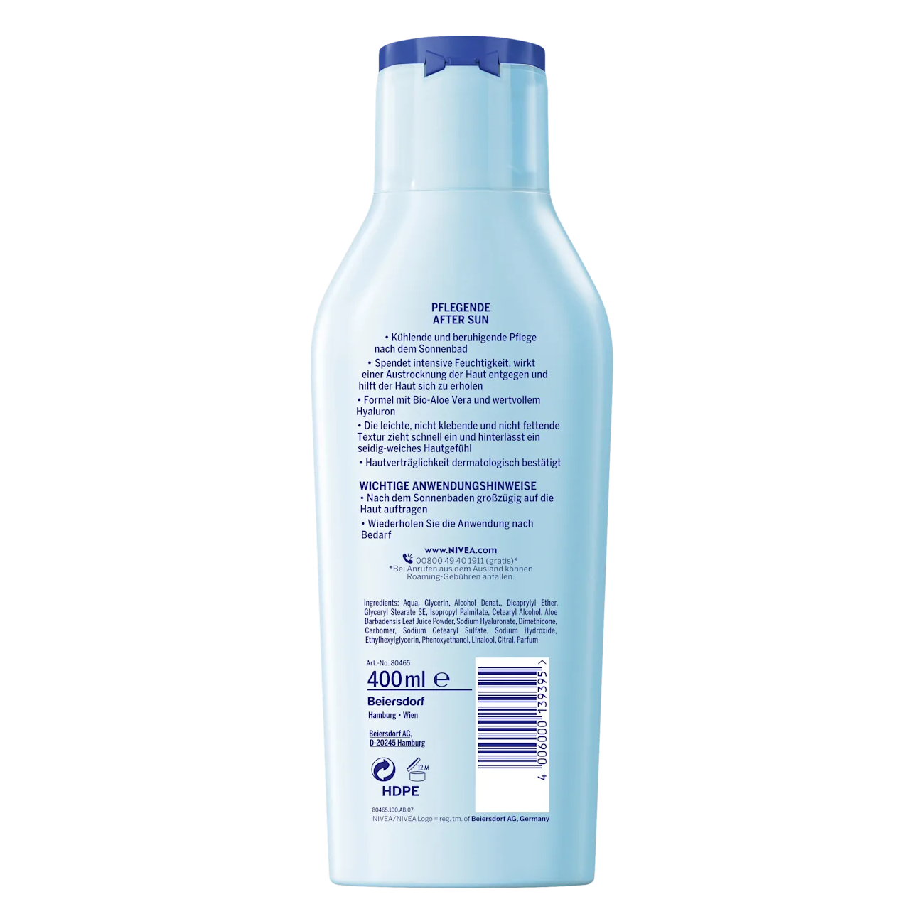 Kem nhả nắng Nivea After Sun 400ml