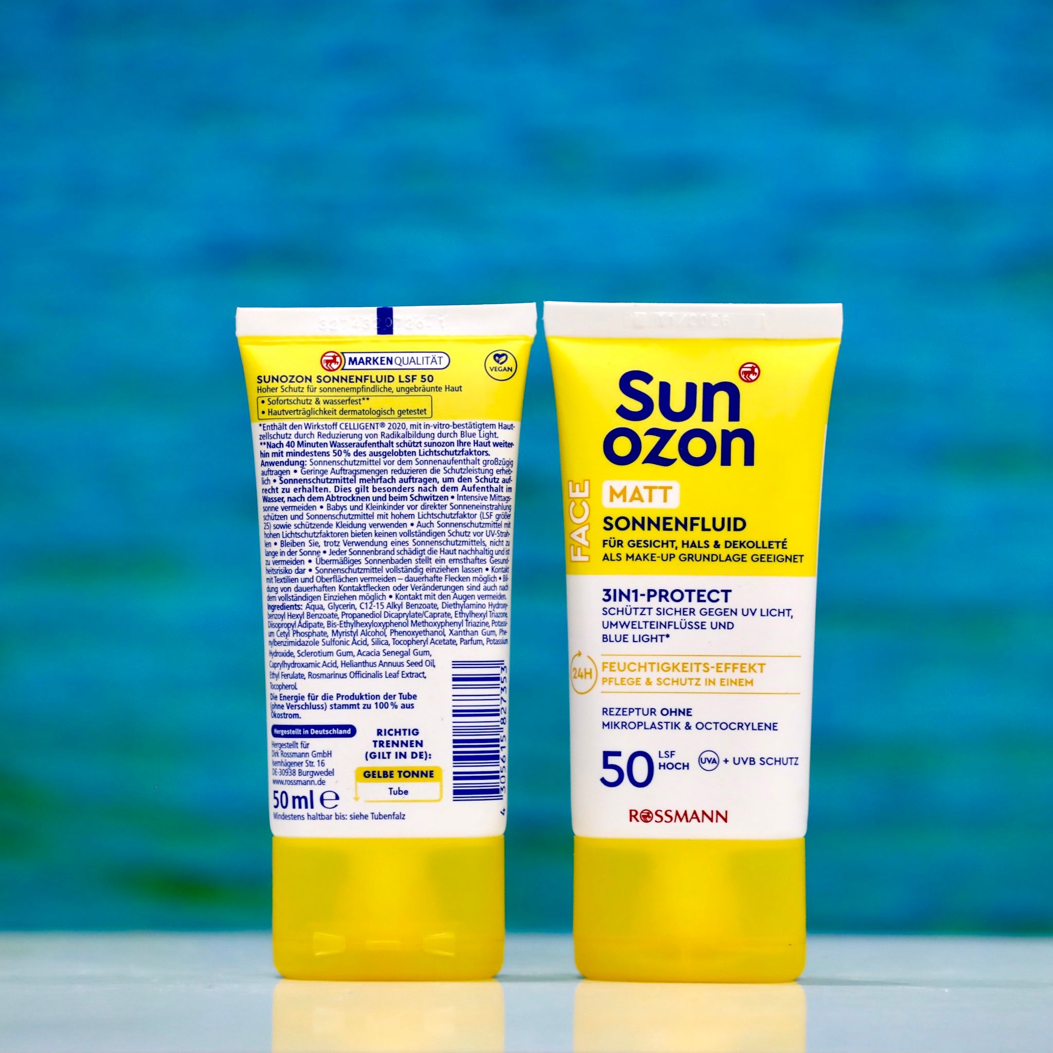 Kem chống nắng cho mặt Sun Ozon 50+, tuýp 50ml