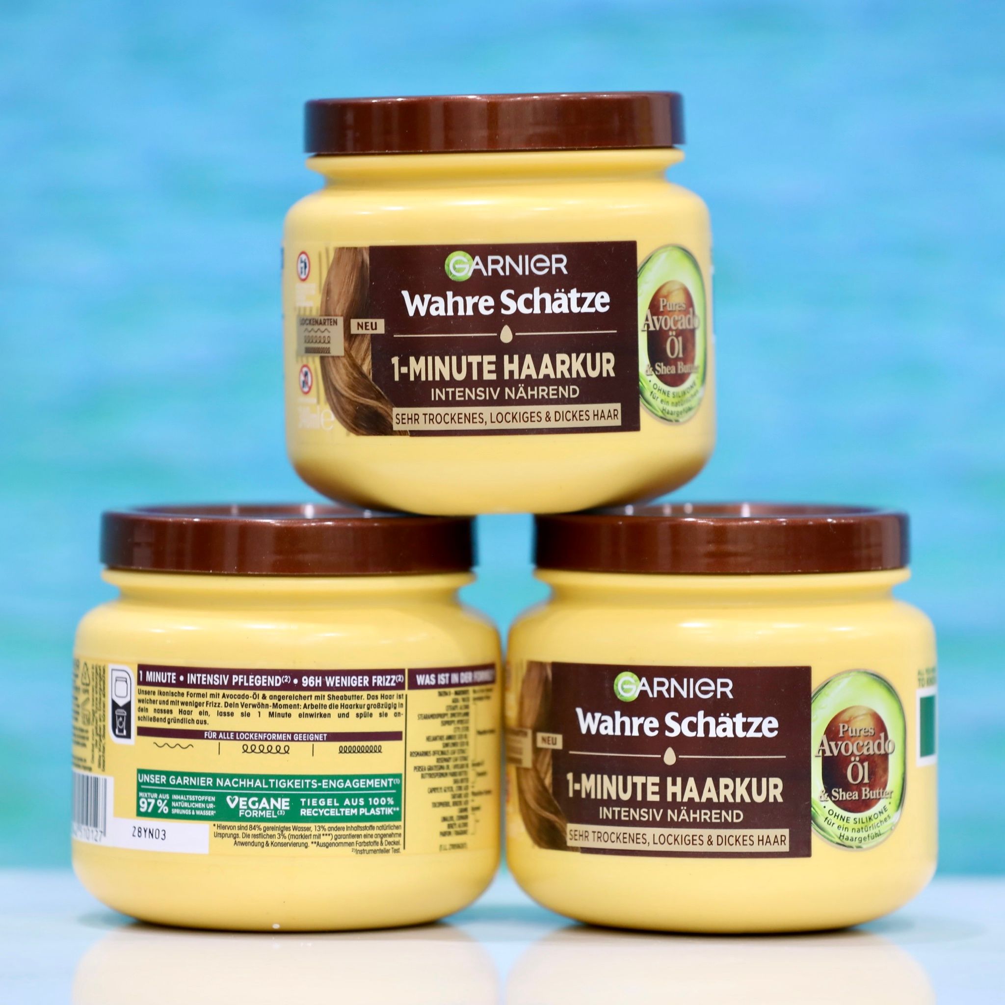 Kem ủ tóc Garnier Wahre Schätze 1-Minute Haarkur – Giải Pháp Dưỡng Tóc Khô, Xoăn Hiệu Quả Chỉ Trong 1 Phút