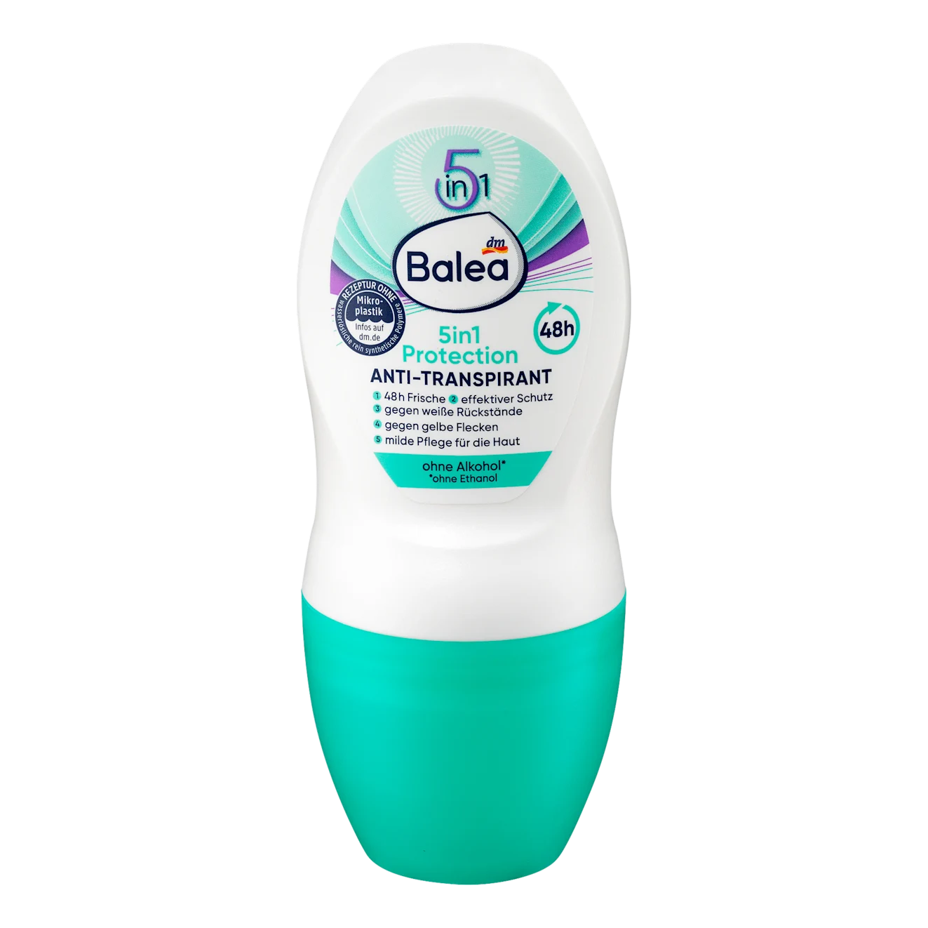 Lăn Khử Mùi Balea Antitranspirant Deo Roll-On 5in1 Protection 50ml – Nội địa Đức