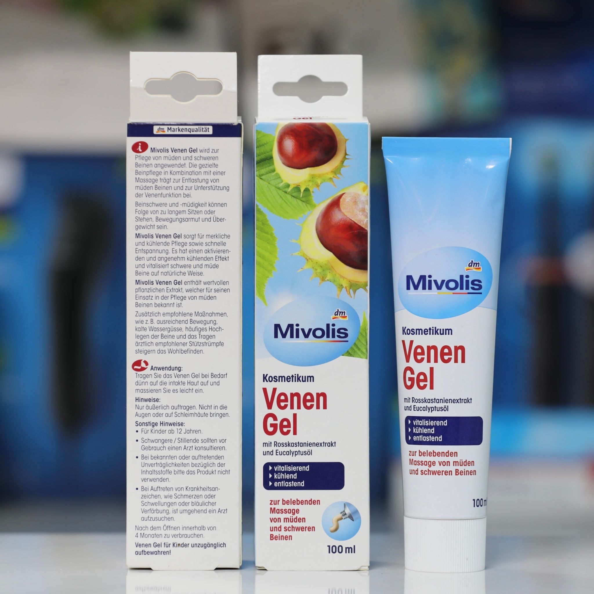 Bôi giãn tĩnh mạch Mivolis, tuýp 100ml