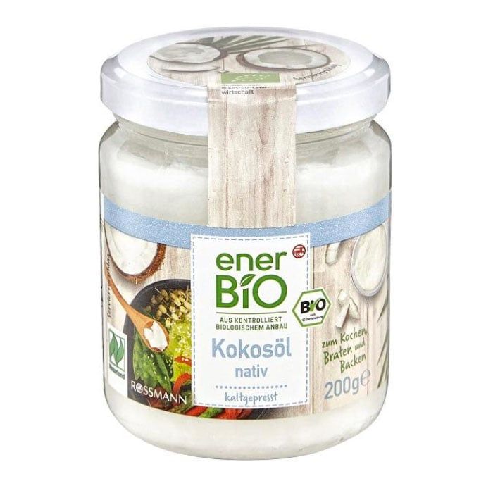 Dầu dừa ép lạnh hữu cơ Bio Kokosol, 200g