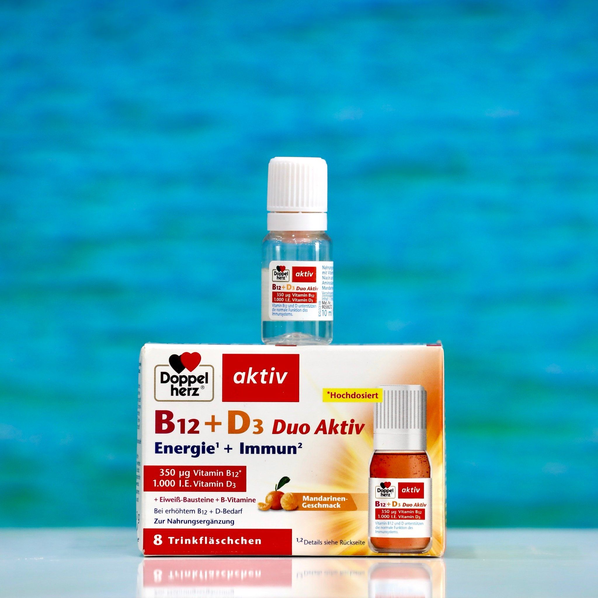 Thực phẩm bổ sung Doppelherz B12 + D3 Duo Aktiv – Hỗ trợ năng lượng & sức đề kháng