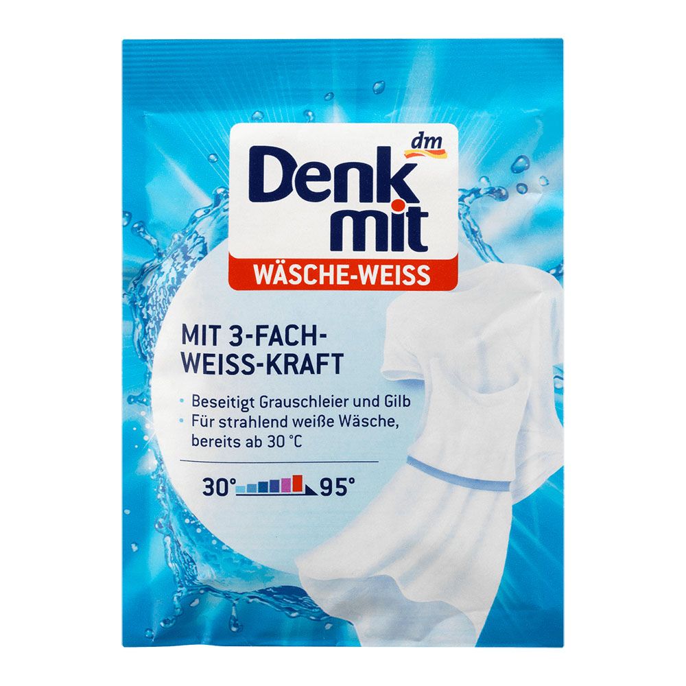 Bột tẩy trắng quần áo an toàn và hiệu quả của hãng Denkmit, 50g