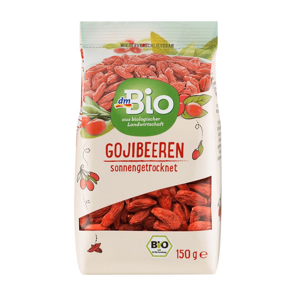 Hạt Kỳ Tử Hữu Cơ Bio Gojibeeren DM Gói 150g